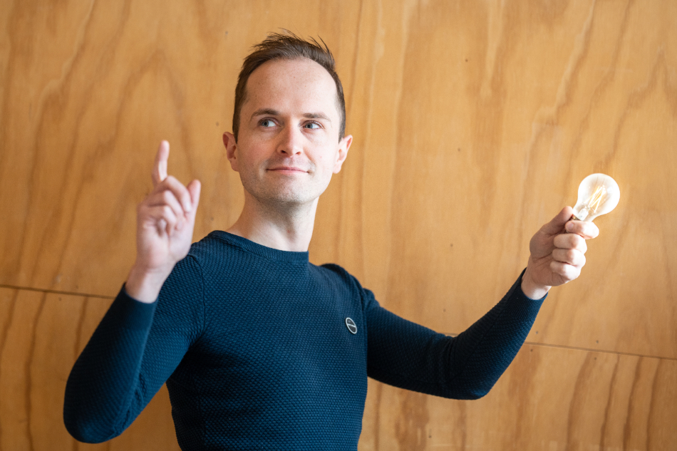 Leo heeft een goed idee