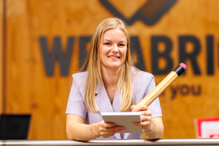 Calla met groot potlood