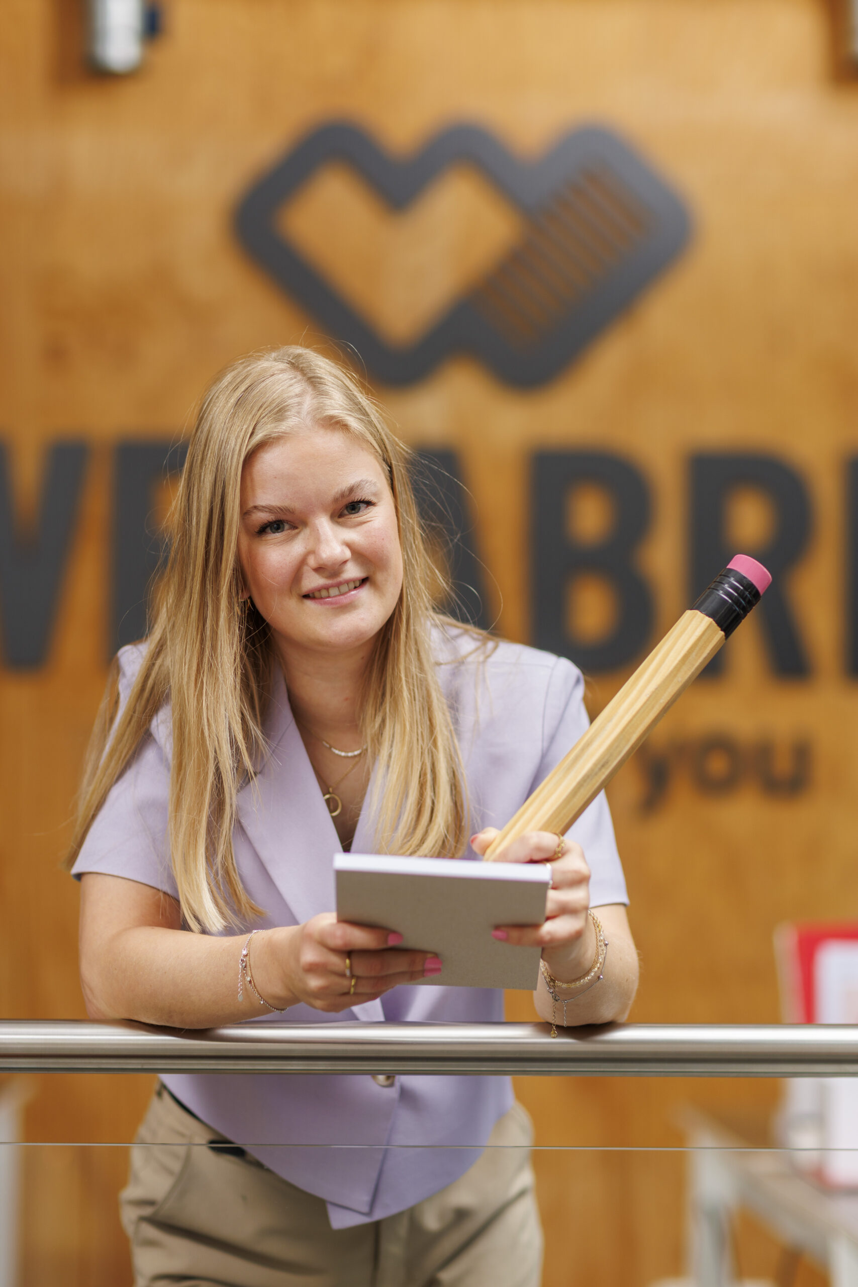 Calla met groot potlood