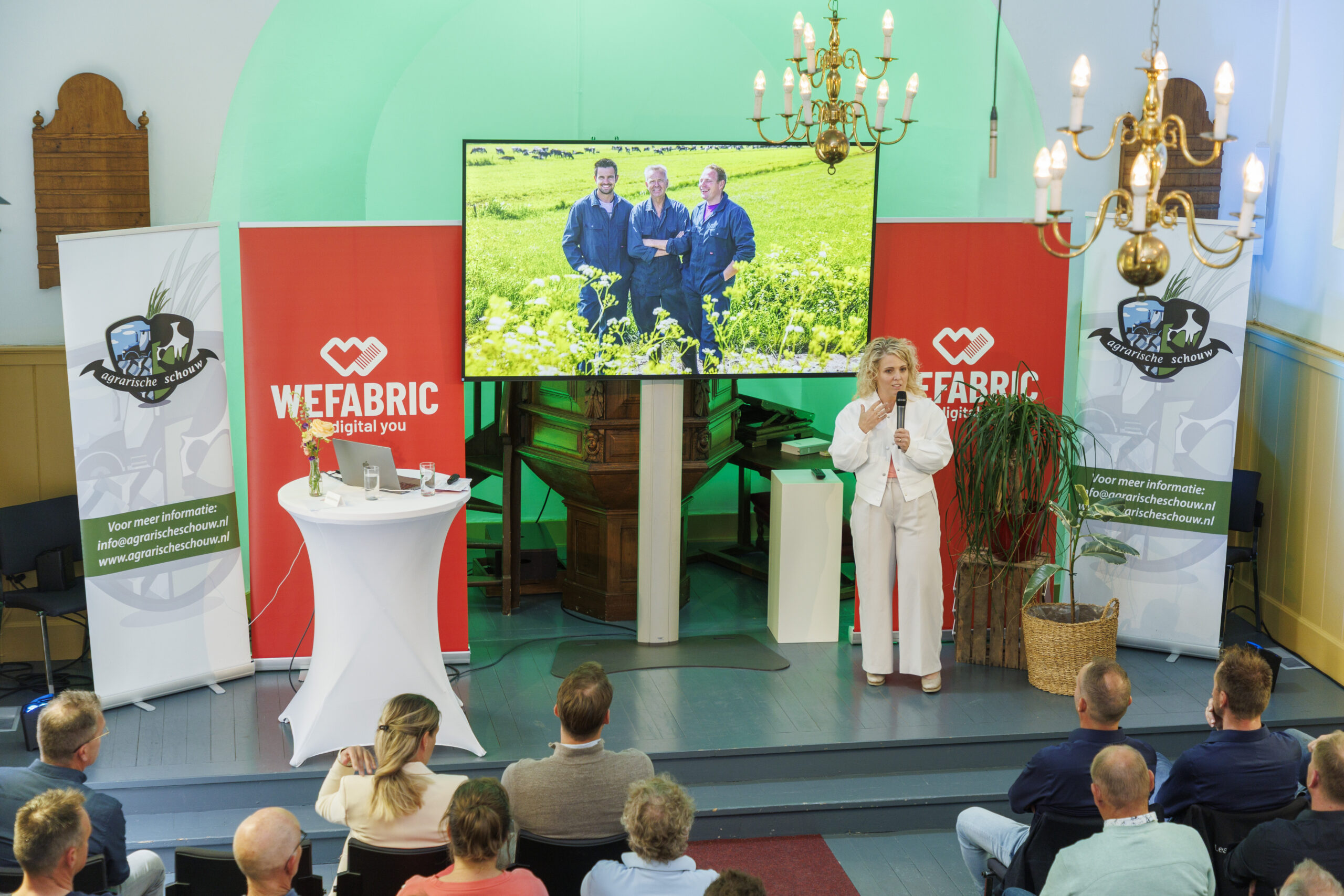 Moniek op relatie event