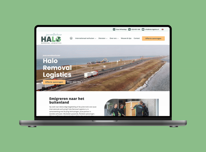 Wefabric Case Halo Logistics