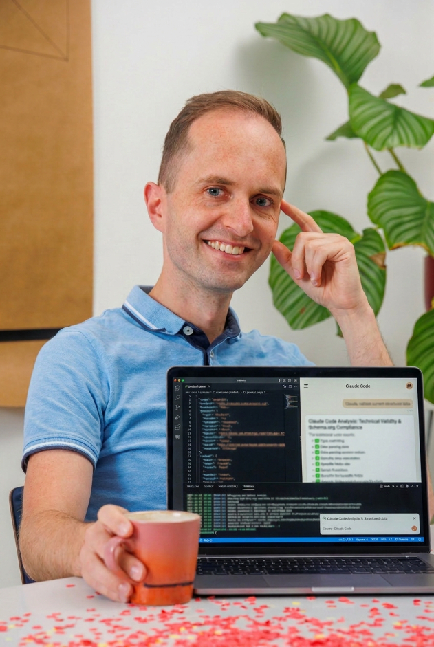 Leo, doet technische check